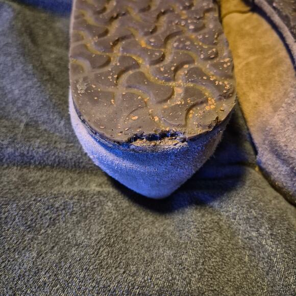 Birkenstock Utti Lace Suede Leather Gray Taupe Moc-toe Mens size EU 46 US 13 main image 4